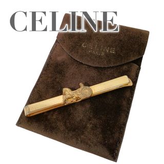 セリーヌ(celine)の希少 ヴィンテージ セリーヌ ネクタイピン ゴールド 馬車 オールド(ネクタイピン)