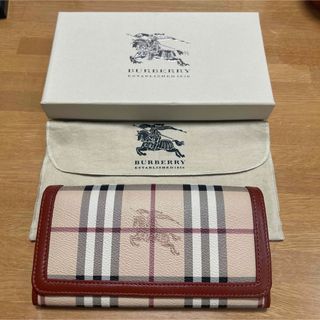 BURBERRY - 【美品】BURBERRY バーバリー　長財布　ブラウン