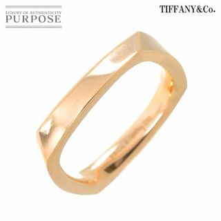 ティファニー(Tiffany & Co.)のティファニー TIFFANY&Co. トルクナロー 13号 リング K18 PG ピンクゴールド 750 スクエア フランクゲーリー 指輪 VLP 90232617(リング(指輪))