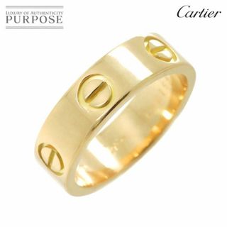 カルティエ(Cartier)のカルティエ Cartier ラブ #53 リング K18 YG イエローゴールド 750 指輪 VLP 90233002(リング(指輪))