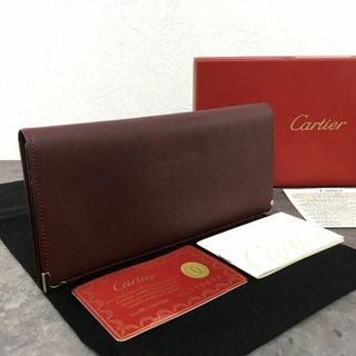 カルティエ(Cartier)の極美品 Cartier 札入れ L3000583 マスト ドゥ カルティエ 89(長財布)