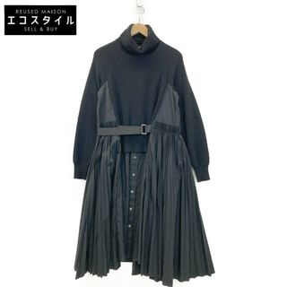 サカイ(sacai)のサカイ SCW-044 ﾀｰﾄﾙﾆｯﾄ切替 ﾄﾞｯｷﾝｸﾞﾜﾝﾋﾟｰｽ 1(その他)