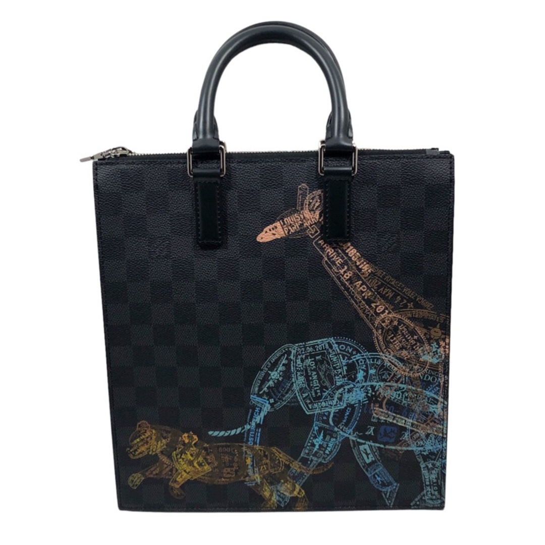 LOUIS VUITTON - 　ルイ・ヴィトン LOUIS VUITTON サックプラ・メッセンジャー N45276 ダミエ・グラフィットキャンバス メンズ ハンドバッグ