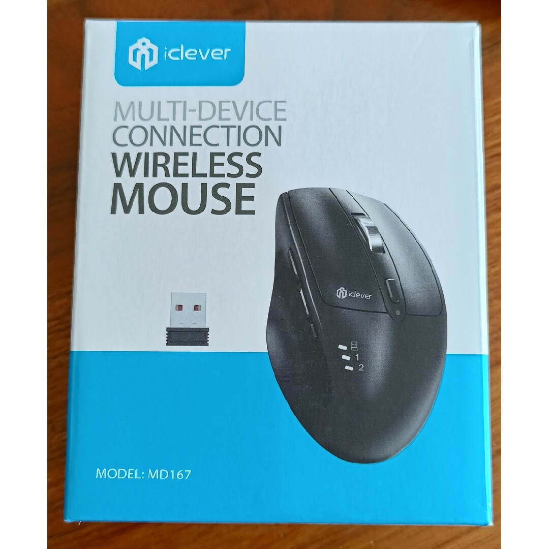 iclever 無線マウス MD167 スマホ/家電/カメラのPC/タブレット(PC周辺機器)の商品写真