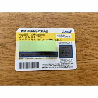 エーエヌエー(ゼンニッポンクウユ)(ANA(全日本空輸))の【全日空】株主優待券(航空券)