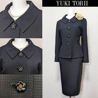 ユキトリイインターナショナル(YUKI TORII INTERNATIONAL)の⁑【美品】ユキトリイ　シルク混！セレモニースーツ　格子柄(スーツ)