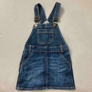 ギャップ(GAP)のGAP 105サイズ　女の子　デニムジャンパースカート(スカート)