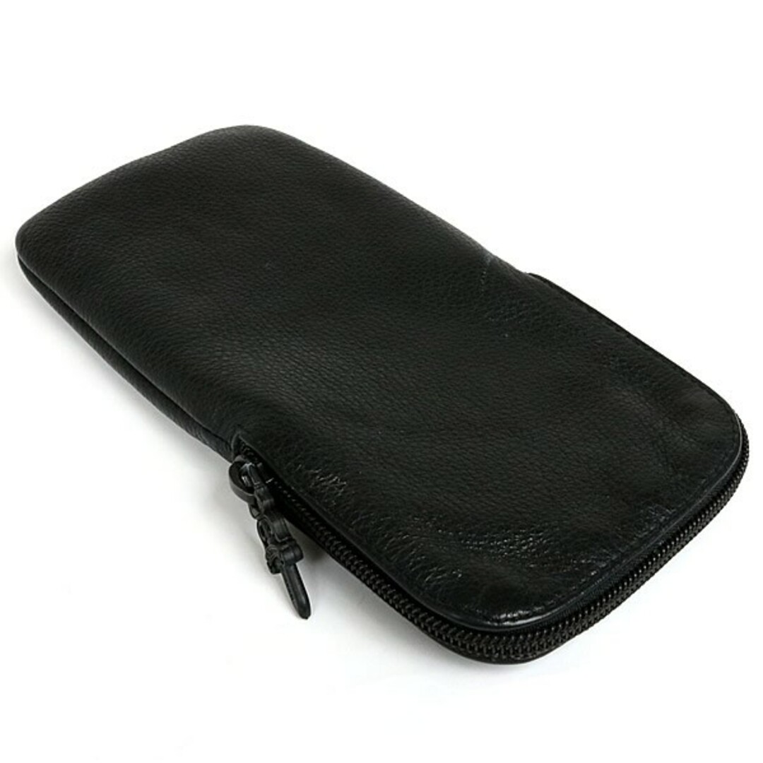 CHROME HEARTS 銀座店 クロムハーツ アイウェアケース ダガージップ クロスパッチ ソフトケース 眼鏡ケース 黒 94478 CHROME HEARTS 銀座店 クロムハーツ アイウェアケース ダガージップ クロスパッチ ソフトケース 眼鏡ケース 黒 94478