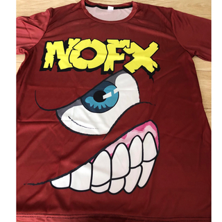 NOFXバンドTシャツ (レプリカ) XLサイズ バンドTシャツ(Tシャツ/カットソー(半袖/袖なし))