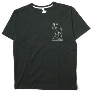 JEAN COCTEAU ジャンコクトー ポルトガル製 アートプリント Tシャツ 18071310003130 XL ブラック 半袖 トップス【新古品】【中古】【JEAN COCTEAU】(Tシャツ/カットソー(半袖/袖なし))