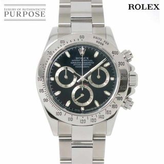 ROLEX - ロレックス ROLEX デイトナ 116520 F番 クロノグラフ メンズ 腕時計 ブラック オートマ 自動巻き ウォッチ VLP 90224585