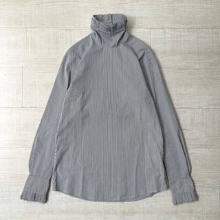 ドリスヴァンノッテン(DRIES VAN NOTEN)の2023 年購入 極美品 ドリスヴァンノッテン スタンドカラー フリル シャツ(シャツ/ブラウス(長袖/七分))