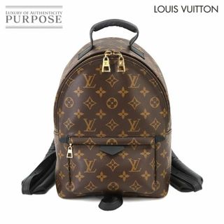 新品同様 ルイ ヴィトン LOUIS VUITTON モノグラム パームスプリングス PM バックパック リュックサック ブラウン M41560 VLP 90233284