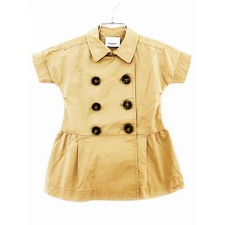 バーバリー(BURBERRY)の【夏物 新入荷!】[バーバリー/BURBERRY]86cm 半袖ワンピース ベージュ【中古】子供服 キッズ kids ベビー服 baby 女の子 夏 onepi 715042(ワンピース)