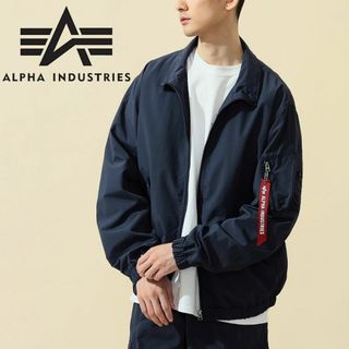 アルファインダストリーズ(ALPHA INDUSTRIES)の新品 アルファインダストリーズ 撥水UVカット MA-1 フライトジャケット L(フライトジャケット)