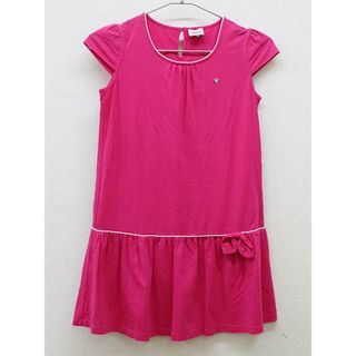 【夏物 新入荷!】▽アルマーニ ジュニア/Armani Junior▽154cm 半袖ワンピース ピンク【中古】子供服 キッズ kids ジュニア 女の子 夏 onepi 615042