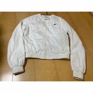 ラコステ(LACOSTE)のラコステ　ブルゾン　白(ブルゾン)