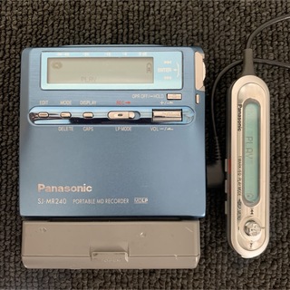 パナソニック(Panasonic)のPanasonic SJ-MR240 パナソニック ポータブルMDプレーヤー(ポータブルプレーヤー)