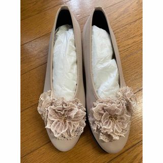 新品未使用　lassiette レース　パンプス　23.5(ハイヒール/パンプス)