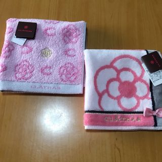 クレイサス(CLATHAS)のクレイサスタオルハンカチ２枚　値下げ(ハンカチ)