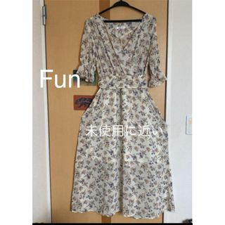 ファン(FUN)のFun Free Size 柄···花柄(ロングワンピース/マキシワンピース)