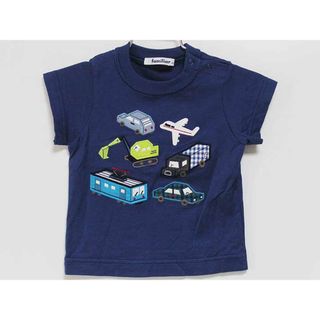 ファミリア(familiar)の【夏物 新入荷!】‡ファミリア/familiar‡80cm 半袖Tシャツ/半袖カットソー 紺【中古】子供服 キッズ kids ベビー服 baby 男の子 夏 tops 715042(Ｔシャツ)