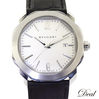 ブルガリ(BVLGARI)のBVLGARI ブルガリ  オクト ローマ デイト  OC41S  メンズ 腕時計(腕時計(アナログ))