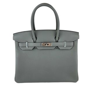 エルメス(Hermes)の新品未使用 HERMES エルメス Birkin30 バーキン30 Gris mayer グリメイヤー Togo トゴ PHW シルバー金具 Stamp-B B刻 レディースバッグ ハンドバッグ(ハンドバッグ)