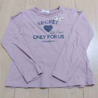 長袖Ｔシャツ130ピンク(Tシャツ/カットソー)