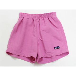 パタゴニア(patagonia)の▲パタゴニア/Patagonia▲80cm(6-12M) ベビーバギーズショーツ/ボードショーツ/ショートパンツ ピンク 水遊び マリンスポーツ アウトドア プール 川遊び 海水浴にも【中古】子供 キッズ kids ベビー baby 女の子 夏 406032 bottoms(パンツ)