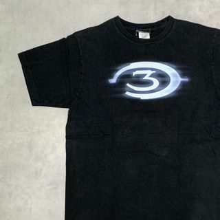 【Halo3】ヘイロー3 ブラックTシャツ Lサイズ Xbox360ゲームT(Tシャツ/カットソー(半袖/袖なし))