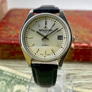 ジャガールクルト(Jaeger-LeCoultre)の【美品】ジャガールクルト メンズ腕時計 シルバー 自動巻き ヴィンテージ(腕時計(アナログ))