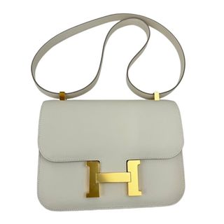 エルメス(Hermes)の新品未使用 HERMES エルメス Constance24 コンスタンス24 Craie クレ Epsom エプソン GHW ゴールド金具 Stamp-W W刻 レディースバッグ ショルダーバッグ(ショルダーバッグ)