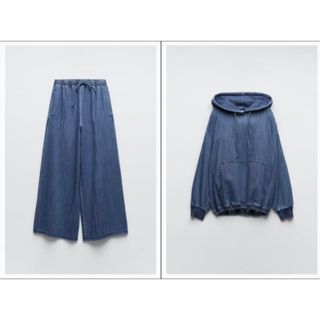 ザラ(ZARA)のZARA デニムセットアップ(デニム/ジーンズ)