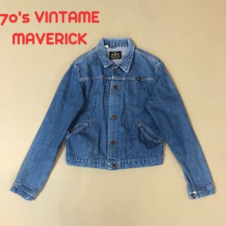 マーベリック(MAVERICK)の70's！ヴィンテージ！Maverick マーベリック デニムジャケット T27(Gジャン/デニムジャケット)