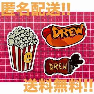 ドリューハウス(drew house)のSALE【ステッカー5枚セット】ドリューハウス ジャスティンビーバー フード(スケートボード)