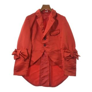 コムデギャルソンガール(COMME des GARCONS GIRL)のCOMME des GARCONS GIRL カジュアルジャケット S 赤 【古着】【中古】(テーラードジャケット)