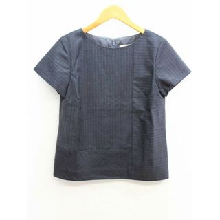 Brooks Brothers - ‡BROOKS BROTHERS/ブルックス ブラザーズ‡ストライプ/プルオーバー/半袖 グレー レディース 4【中古】夏 807022