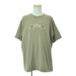 ステューシー(STUSSY)の【STUSSY】90s 紺タグ USA製 RAT PACK半袖Tシャツ(Tシャツ/カットソー(半袖/袖なし))