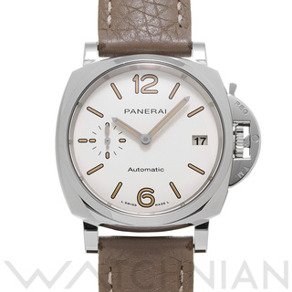 オフィチーネパネライ(OFFICINE PANERAI)の中古 パネライ PANERAI PAM01043 W番(2020年製造) ホワイト ユニセックス 腕時計(腕時計)