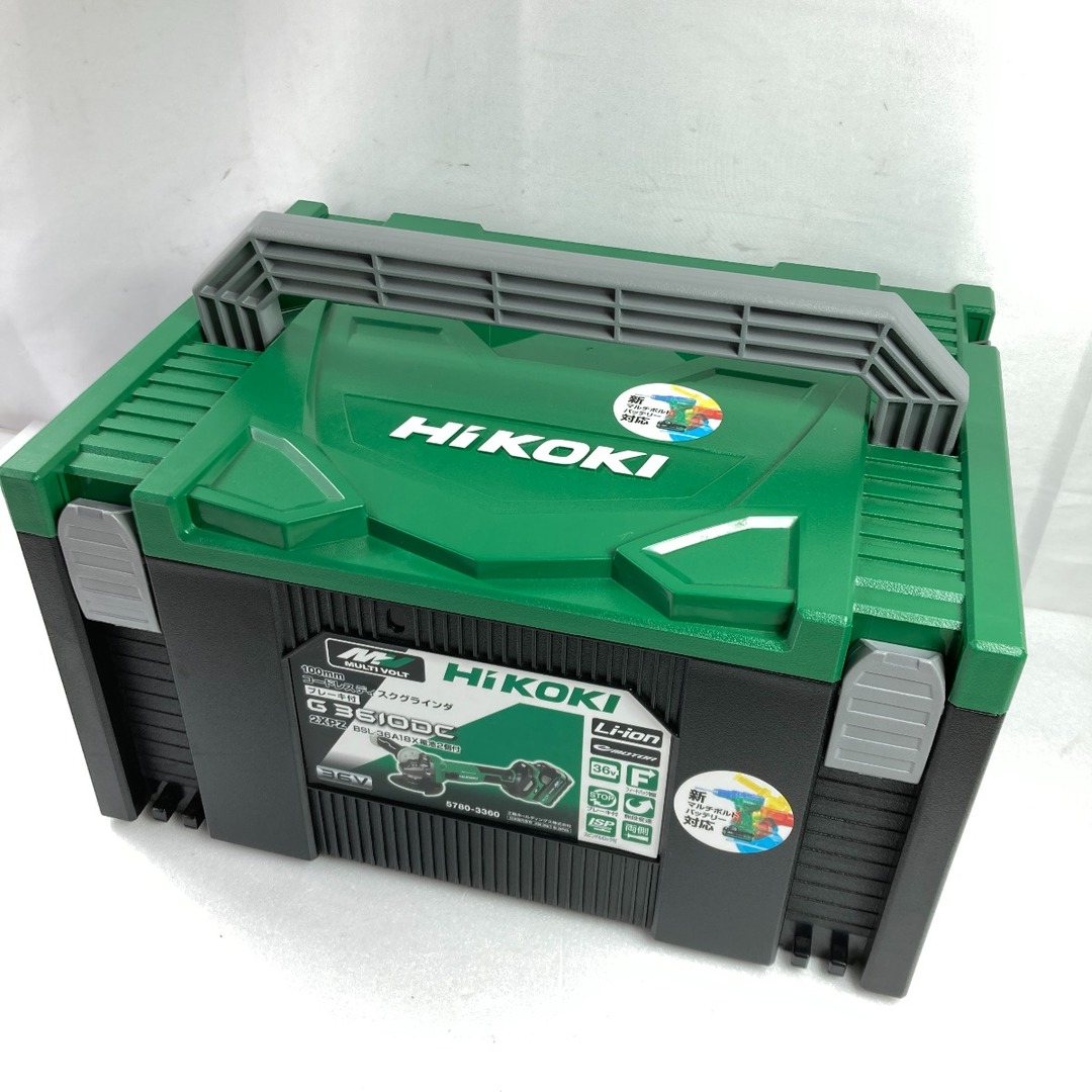 HiKOKI ハイコーキ 36V 100mm コードレスディスクグラインダ HiKOKI ハイコーキ 36V 100mm コードレスディスクグラインダ