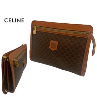 セリーヌ(celine)のOLD CELINE オールドセリーヌ ITALY製 マカダム柄 セカンドバッグ(セカンドバッグ/クラッチバッグ)