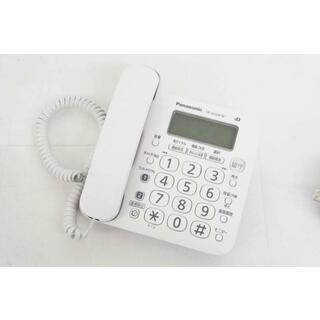 【中古】Panasonicパナソニック 電話機 RU・RU・RU VE-GD24-W 親機のみ ホワイト(その他)