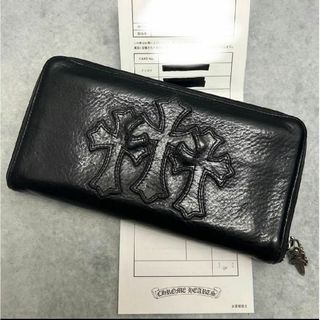 クロムハーツ(Chrome Hearts)の最上級美品 ChromeHearts クロムハーツ ウォレット セメタリー 財布(長財布)