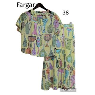 ♥️クリーニング済♥️極美品♥️【Fargar】38 シアーBL&SKセット(セット/コーデ)