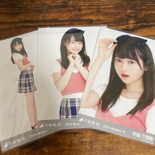 ノギザカフォーティーシックス(乃木坂46)の乃木坂46 伊藤万理華 ベロア 生写真 コンプ(アイドルグッズ)