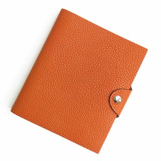 エルメス(Hermes)のエルメス ユリス PM アジェンダ 手帳カバー トゴ レザー オレンジ シルバー金具 □M刻印 レフィル付き 箱付 HERMES（新品・未使用品）(その他)