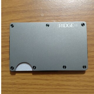 ザリッジ(the RIDGE)のthe RIDGE　カードケース　チタニウム(名刺入れ/定期入れ)