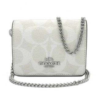 COACH - COACH カードケース チャーム付き CN990 SVRFI