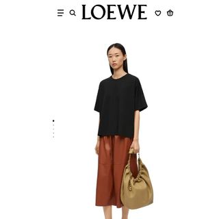 LOEWE - LOEWE☺️カットソーXS ブラック